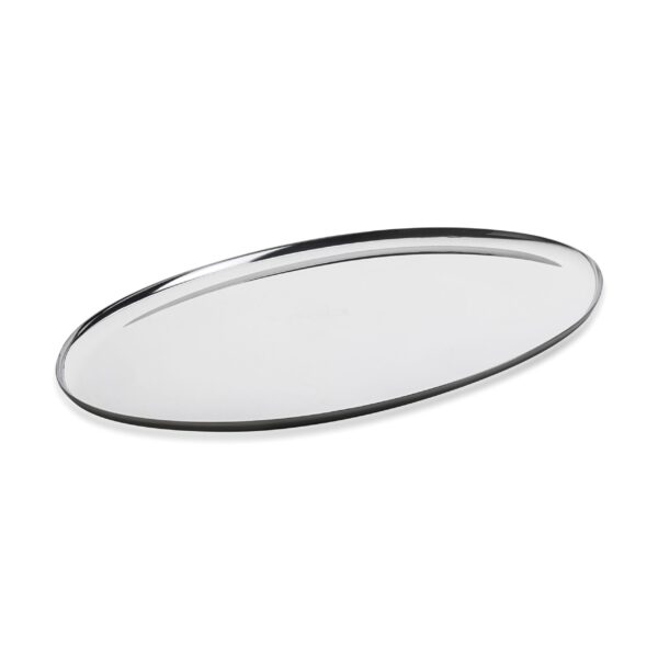 Tablett Oval  45 cm x 28 cm  18/10  STILE by Pininfarina