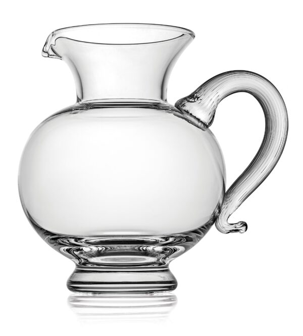 Maitre Pitcher H.18 Cm. Clear With Lined Handle Lt.1,1