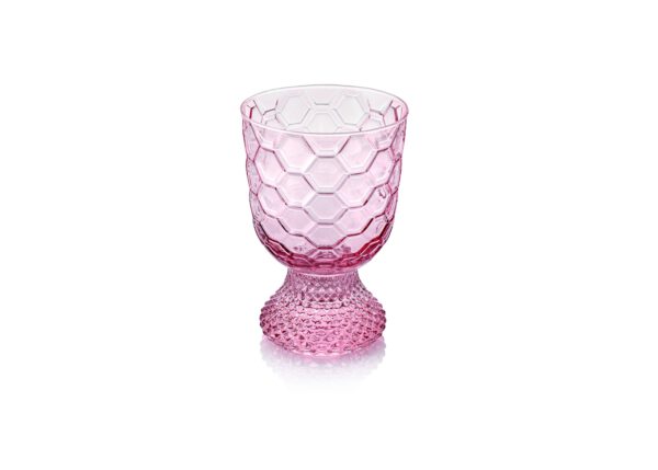 Vintage Set 2 Goblet Pink Cl.30