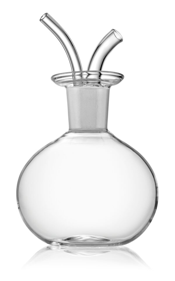 Oliva Oil Bottle H.17 Cm. Clear Borosilicate Glass Cl.46