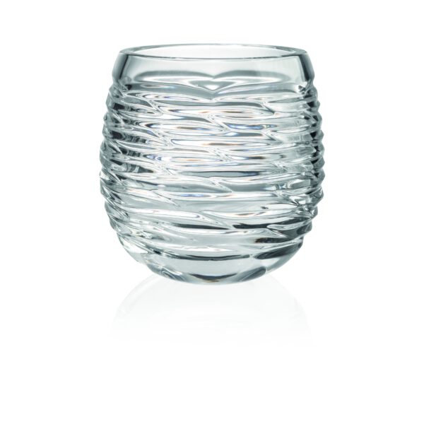 Biglie Tumbler Cl. 40 Clear Etched Lines