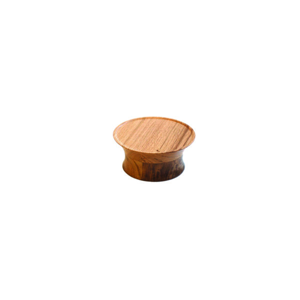 Oak Drum Cake Stand  160ø × 70 mm