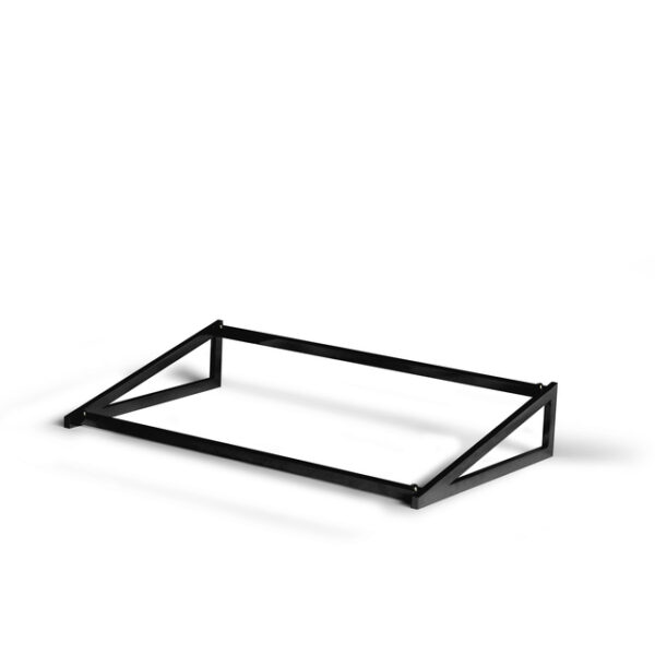 Flow Black Angled 1.1 Frame  530 × 315 × 95 mm