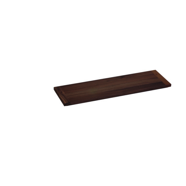 Flow Walnut 2.4 Plinth  530 × 162.5 × 20 mm