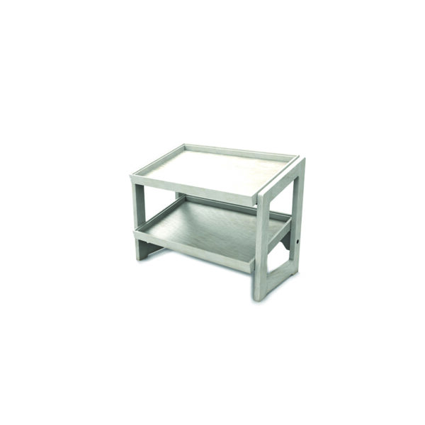 Flow White 1.1 Two-Tier Stand  574 × 323 × 441 mm