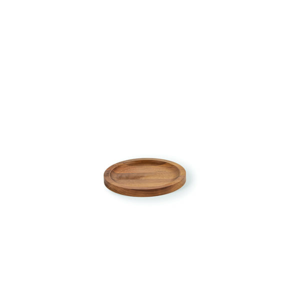 Tilt Walnut Jar Base  210ø × 19 mm