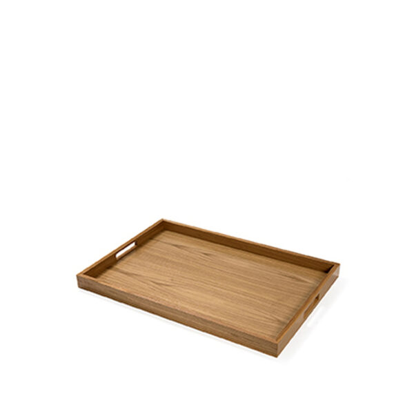 Oak Rectangular Modern Tray  600 × 400 × 40 mm